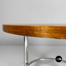 Carica l'immagine nel visualizzatore di Gallery, Coffe table in wood and metal, 1930s

