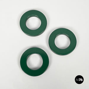 Forest green rings for the perpetual wall calendar by Ring A Date, 2020s