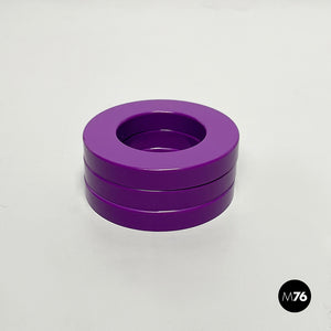 Purple rings for the perpetual wall calendar by Ring A Date, 2020s