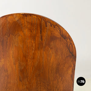 Chair in curved wood, 1950s