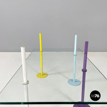 Load image into Gallery viewer, Coffe table in glass and metal rods, 1980s
