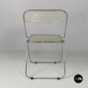 Chairs Plia by Giancarlo Piretti for Anonima Castelli, 1970s