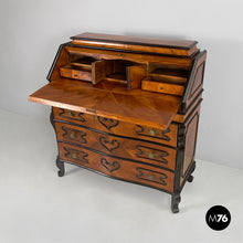 Carica l'immagine nel visualizzatore di Gallery, Wooden chest of drawers with decorations, 1950s
