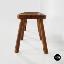 Charger l&#39;image dans la galerie, Wooden stools, 1970s
