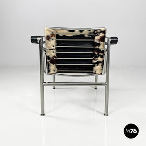 Armchair LC1 by Le Corbusier Pierre Jeanneret and Charlotte Perriand for Cassina, 1970s