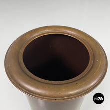 Load image into Gallery viewer, Bronze and metal umbrella stand, 1950s
