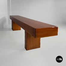 Carica l'immagine nel visualizzatore di Gallery, Solid wood console, 1970s
