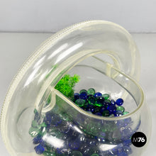 Load image into Gallery viewer, Ornamental table fish tank Aqua-Loop by Mt. Parnell Fisheries and Nosco Plastic, 1950s
