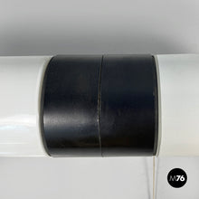 Load image into Gallery viewer, Wall lamp in opaline glass and black Bakelite, 1950s
