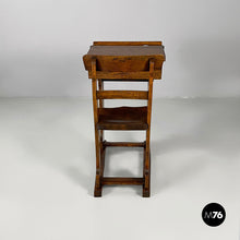 将图片加载到图库查看器，School desk in wood, 1930s
