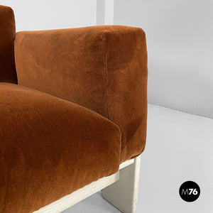 Armchairs Bastiano by Afra and Tobia Scarpa for Gavina, 1960s