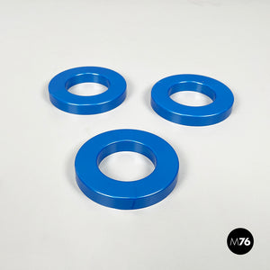 Light blue rings for the perpetual wall calendar by Ring A Date, 2020s