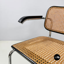 画像をギャラリービューアに読み込む, Chair with armrests Cesca by Marcel Breuer for Gavina, 1960s
