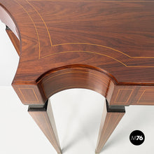 Load image into Gallery viewer, Wooden console with brass feet, 1950s
