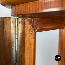 画像をギャラリービューアに読み込む, Display cabinet in wood and glass, 1930s
