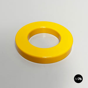 Yellow rings for the perpetual wall calendar by Ring A Date, 2020s