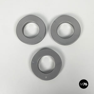 Silver gray rings for the perpetual wall calendar by Ring A Date, 2020s