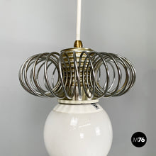 Load image into Gallery viewer, Chandeliers in metal, 1980s
