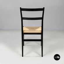 Carica l&#39;immagine nel visualizzatore di Gallery, Chairs Leggera by Gio Ponti for Cassina,  1960s

