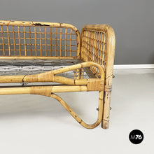 Load image into Gallery viewer, Daybed in rattan, 1970s
