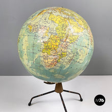 Load image into Gallery viewer, Table globe in metal, 1960s
