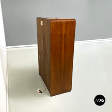 Load image into Gallery viewer, Wooden bar cabinet with lamp, 1940s
