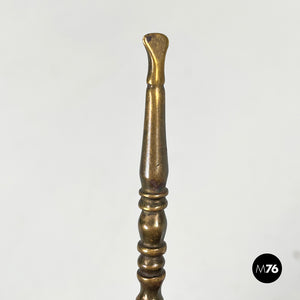 Brass corn holder, early 1900s