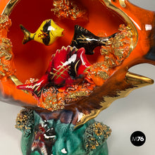 将图片加载到图库查看器，Ceramic fish-shaped sculpture, 1950s
