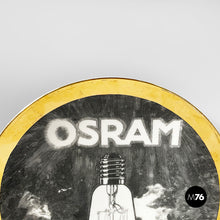 将图片加载到图库查看器，Decorative plate Osram by Fornasetti, 1970s
