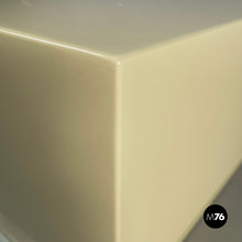 将图片加载到图库查看器，Pedestal in light yellow wood, 1980s
