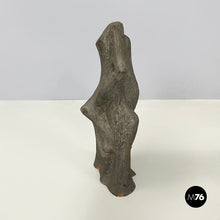 Load image into Gallery viewer, Sculpture in dark grey terracotta by Edmondo Cirillo, 1968
