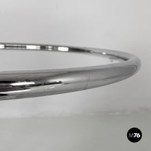 将图片加载到图库查看器，Coffe tables in steel and glass, 1980s
