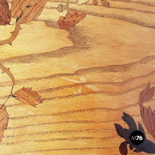 将图片加载到图库查看器，Wooden inlaid coffee table, 1910s
