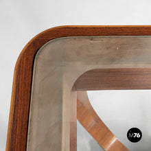 画像をギャラリービューアに読み込む, Dining table in wood and glass, 1930s
