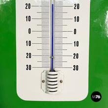 画像をギャラリービューアに読み込む, Wall thermometer Perutz in metal, 1950s
