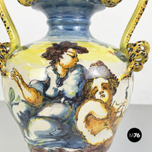 Load image into Gallery viewer, Handcrafted Albisola vase in ceramic, 1900s
