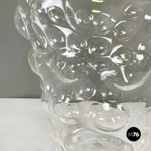 将图片加载到图库查看器，Glass vase by Roberto Faccioli, 1990s
