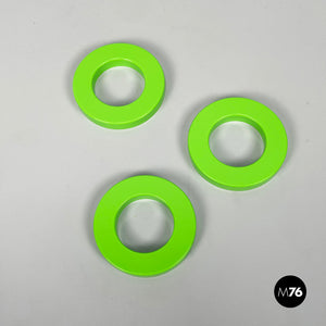 Light green rings for the perpetual wall calendar by Ring A Date, 2020s