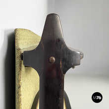 画像をギャラリービューアに読み込む, Console in wood, fabric and straw, 1950s
