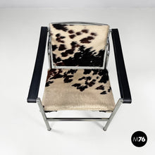 画像をギャラリービューアに読み込む, Armchair LC1 by Le Corbusier Pierre Jeanneret and Charlotte Perriand for Cassina, 1970s
