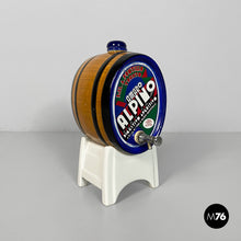 将图片加载到图库查看器，Ceramic liquor dispenser with glass, 1960s
