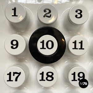 Wall perpetual white calendar by Giorgio Della Beffa for Ring A Date, 2000-2010s