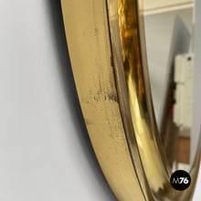 Load image into Gallery viewer, Wall mirror in brass, 1950s
