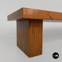 画像をギャラリービューアに読み込む, Wooden bench, 1970s
