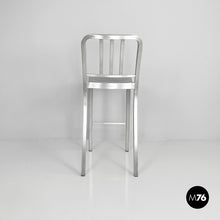 Carica l&#39;immagine nel visualizzatore di Gallery, Stool in aluminum Hudson by Philippe Starck for Emeco, 2000s
