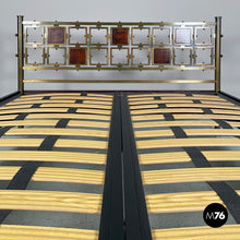 将图片加载到图库查看器，Double bed by Osvaldo Borsani and Arnaldo Pomodoro for Atelier Borsani Varedo, 1950s

