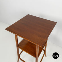 Load image into Gallery viewer, Square wooden pedestal, 1920s
