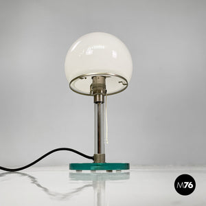 Table lamp WG 24 by Wilhelm Wagenfeld for Tecnolumen, 1980s