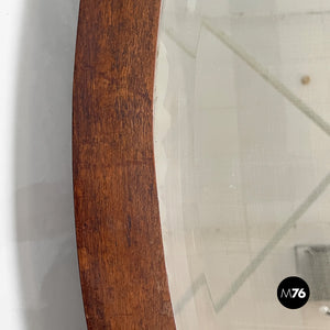 Wooden wall mirror, 1940s