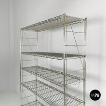 Load image into Gallery viewer, Metal bookcase, 2000s
